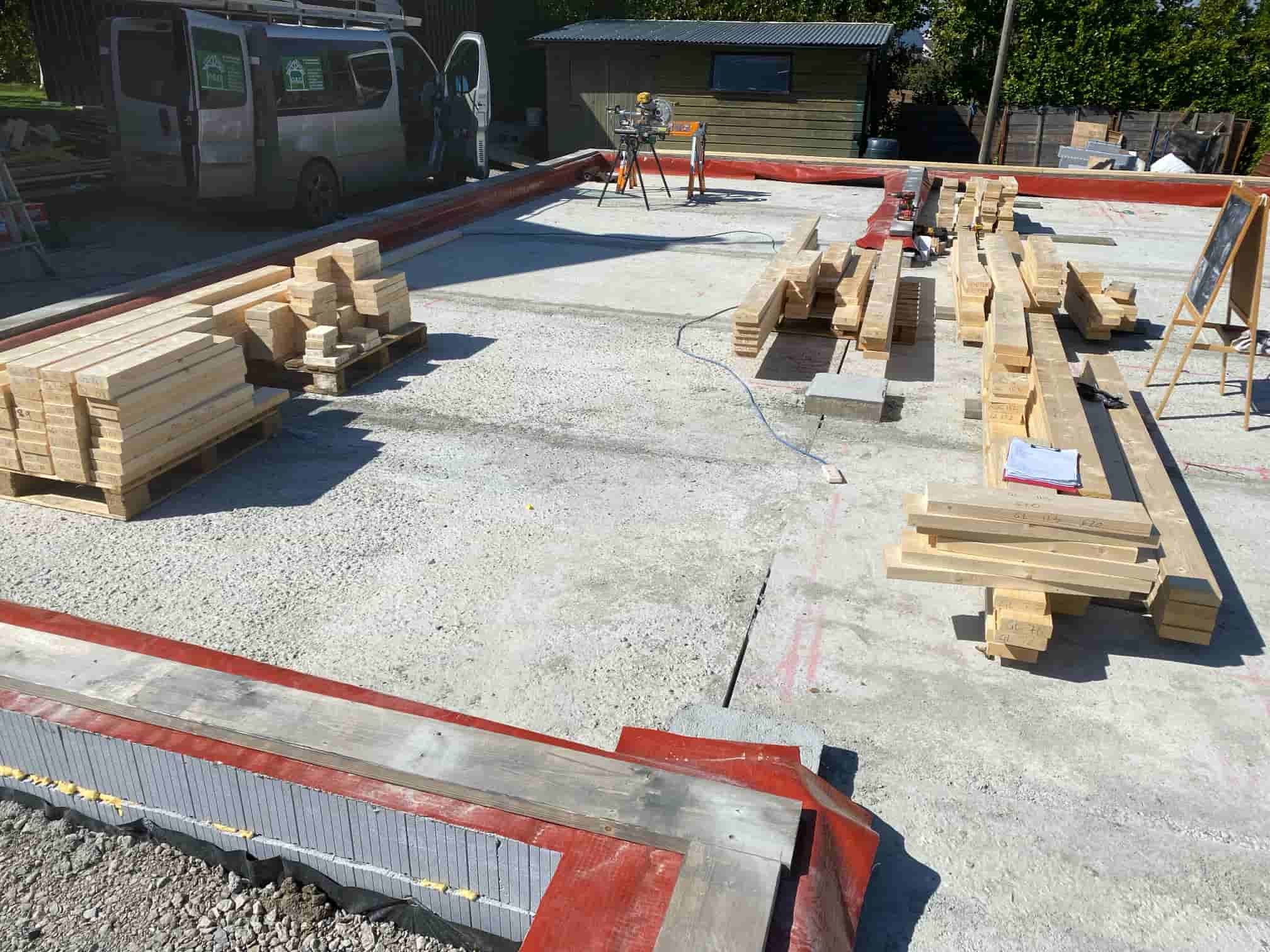 tiny house foundation