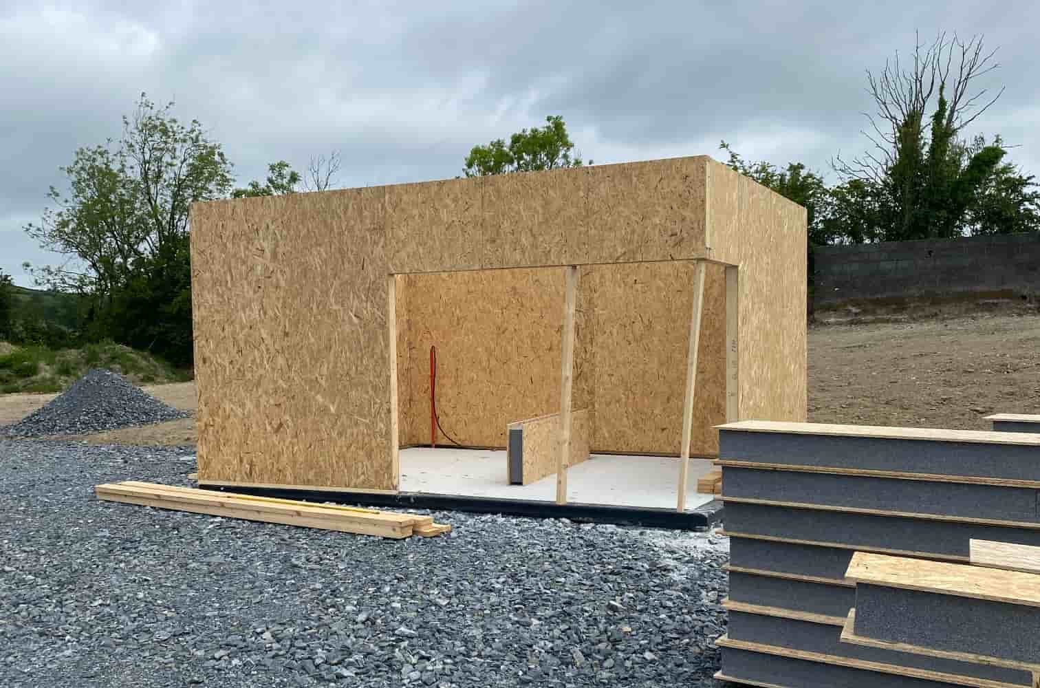 PRANA heat recovery ventilation unit installed in home gym