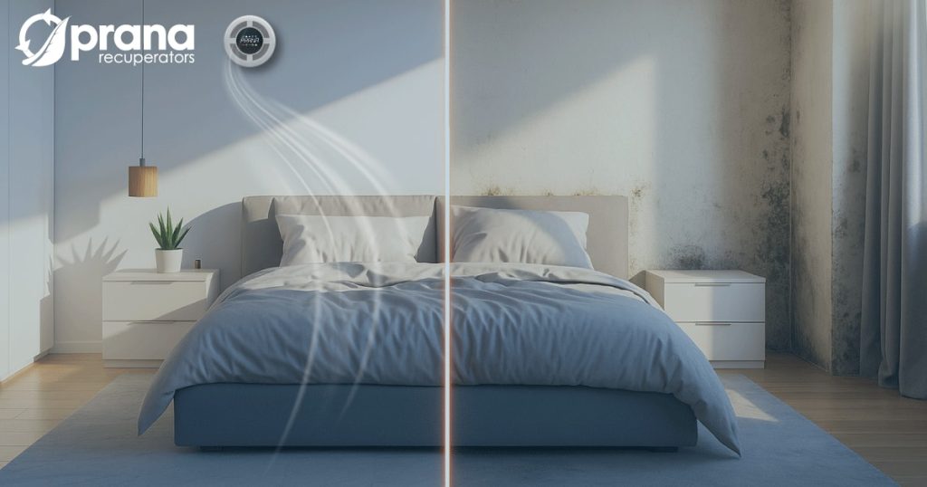 Prana domestic ventilation