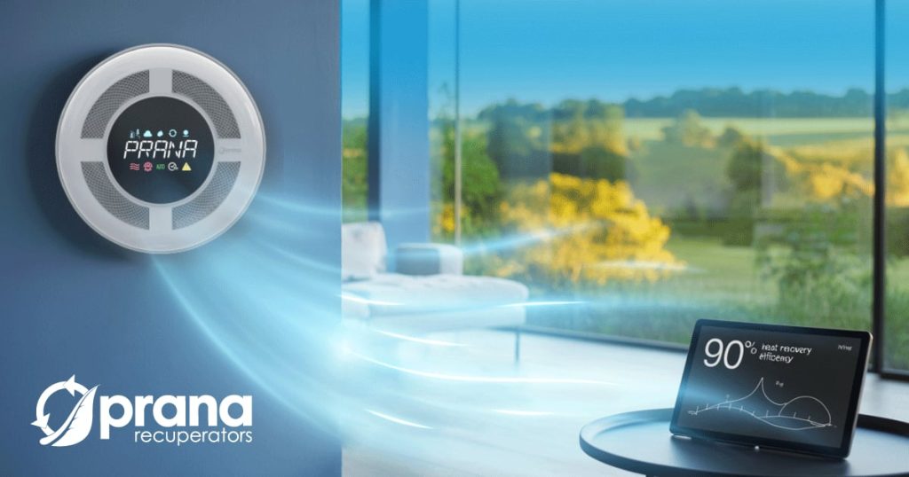 Prana domestic heat recovery ventilation